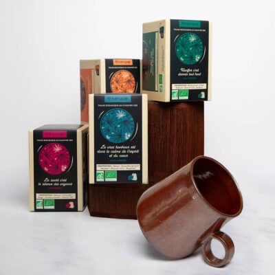 Coffret Kanopae x Pierre Ery : mug et tisane au chanvre